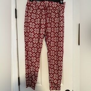 Senita Christmas Snowflake Joggers